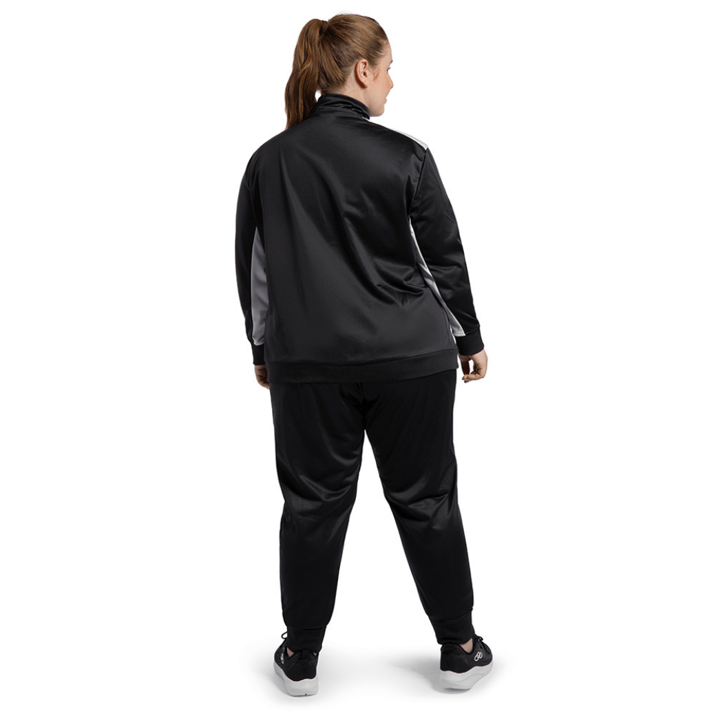 Conjunto Agasalho Olympikus Essential preto em destaque com design funcional e moderno